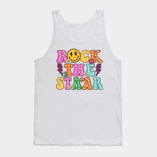 Rock The Test, Testing Day, Don't Stress Just Do Your Best, Test Day Teacher, Testing Quotes, Last Day Of School Tank Top